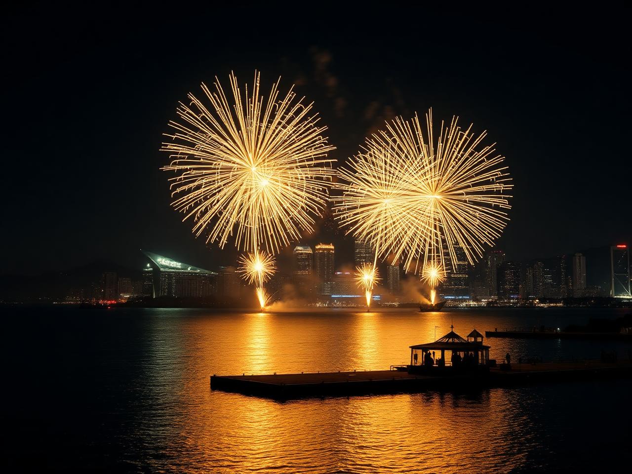 Fireworks Over the Lagoon